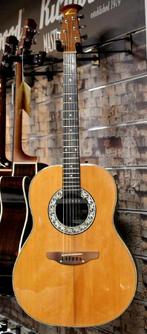 Ovation Balladeer 1111 Made in USA Incl. Koffer (jaren 70), Ophalen of Verzenden, Gebruikt, Western- of Steelstringgitaar, Met koffer