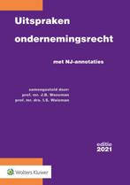 Uitspraken ondernemingsrecht 2021 9789013152982, Verzenden, Gelezen