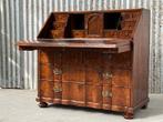 Bureau - klepbureau, buro, secretaire, bureau - Wortelnoten,, Antiek en Kunst