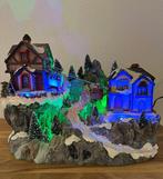 Kerstdecoratie - Hars - Skibaan Gondels Verlicht, Diversen, Kerst, Nieuw