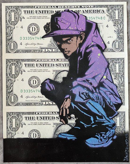 Jinks Kunst - Ben - 3 X 1$ US UNC, Antiek en Kunst, Kunst | Designobjecten