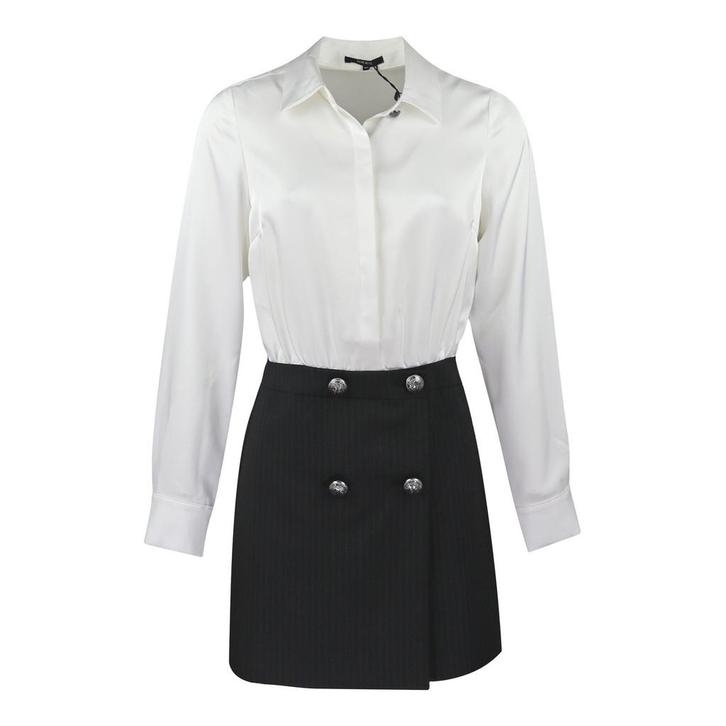 Nikkie • blouse jurk Andorra dress • 34, Kleding | Dames, Jurken, Wit, Nieuw, Maat 34 (XS) of kleiner, Verzenden