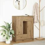 vidaXL Dressoir met lades en deuren 73x31x90 cm ambachtelijk, Verzenden, Nieuw, Overige houtsoorten