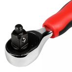 Hofftech Universele stubby ratelsleutel - 3 in 1 - 72 tan..., Doe-het-zelf en Verbouw, Gereedschap | Handgereedschap, Ophalen of Verzenden