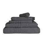 Handdoek Donker Grijs 50x100cm 100% Katoen 500 GSM - Treb TT, Verzenden, Nieuw, Overige kleuren, Theedoek of Handdoek