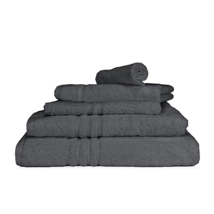 Handdoek Donker Grijs 50x100cm 100% Katoen 500 GSM - Treb TT, Huis en Inrichting, Keuken | Textiel, Theedoek of Handdoek, Overige kleuren