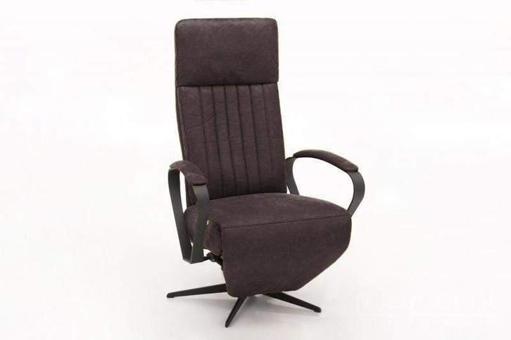 Relaxfauteuil Heukelum - relaxfauteuils - Bruin, Huis en Inrichting, Stoelen, Bruin, Nieuw, Stof