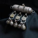 Zilver, Joodse Jemenitische Koraal Hirz Hangers - Talisman