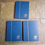 Stokboeken - 3 luxe stokboeken (16-bladige, 32 paginas) met, Gestempeld