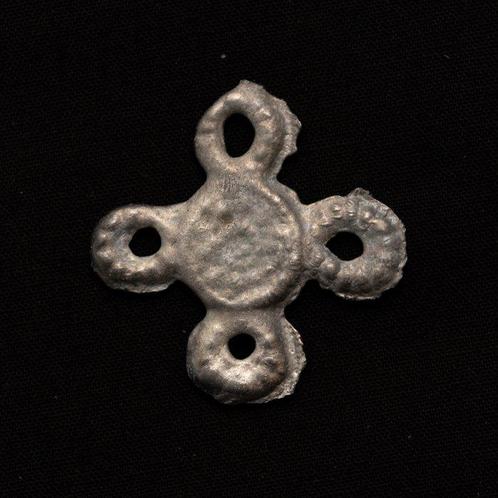 Viking periode Brons Cross pendant - 35 mm (Zonder, Sieraden, Tassen en Uiterlijk, Antieke sieraden