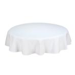 Tafelkleden Rond White Wit 163cm Ø - Treb SP, Verzenden, Nieuw