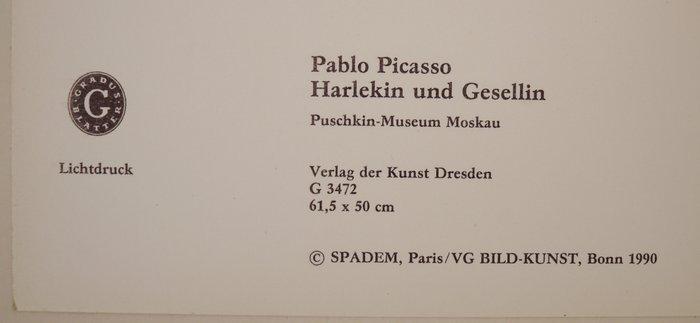 Pablo Picasso (1881-1973) - Harlekin und Gesellin (1901), Antiek en Kunst, Antiek | Overige Antiek