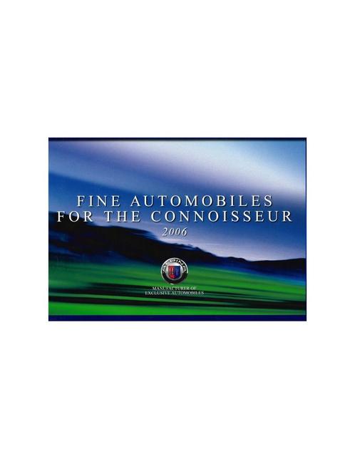 2006 BMW ALPINA PROGRAMMA BROCHURE ENGELS, Boeken, Auto's | Folders en Tijdschriften