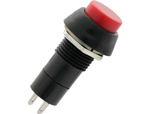 Schakelaar 2 Polig - 1A - 250V - Rood Rond - on/off, Doe-het-zelf en Verbouw, Overige Doe-het-zelf en Verbouw, Nieuw, Ophalen of Verzenden