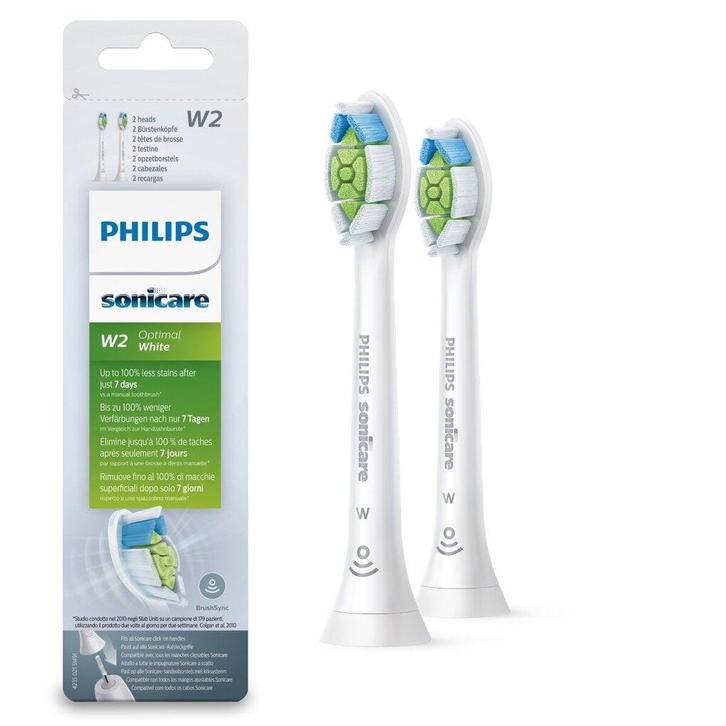 Philips Sonicare W2 Optimal White HX6062/10 Opzetborstels, Sieraden, Tassen en Uiterlijk, Uiterlijk | Mondverzorging, Nieuw, Verzenden