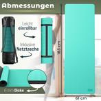 Yogamat - Fitness mat - Sportmat - Yoga mat extra dik - 183x, Verzenden, Zo goed als nieuw