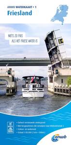 9789018045968 ANWB waterkaart 1 - Friesland, Nieuw, Verzenden, ANWB