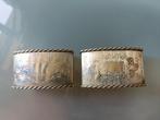 Servetring (4) - argento 800 verguld, Antiek en Kunst