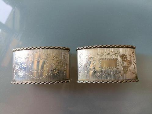 Servetring (4) - argento 800 verguld, Antiek en Kunst, Antiek | Goud en Zilver