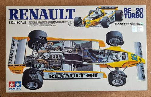 Tamiya BS1226 Renault RE 20 Turbo 1:12 (1981), Hobby en Vrije tijd, Modelbouw | Auto's en Voertuigen, Tamiya, Verzenden