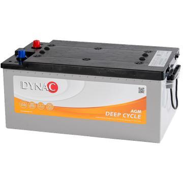 Dynac Deep Cycle AGM accu 12 volt 220 ah, Caravans en Kamperen, Camper-accessoires, Nieuw, Ophalen of Verzenden