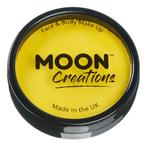 Moon Creations Pro Face Paint Cake Pots Bright Yellow 36g, Verzenden, Nieuw