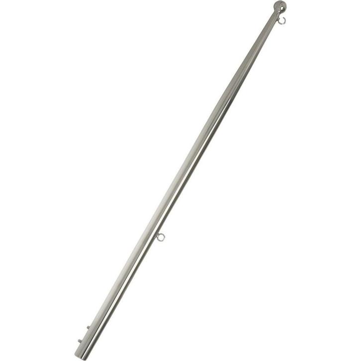 Vlaggenstok Rvs 90cm met Snap-Lock, Watersport en Boten, Bootonderdelen, Ophalen of Verzenden
