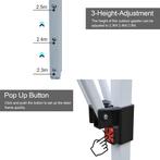 OFCASA 3M Pop-up tuinpaviljoen met zijpanelen, buitenfeestte, Verzenden, Nieuw