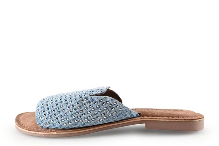 Lazamani slippers in maat 41 Blauw | 15% korting, Kleding | Dames, Schoenen, Blauw, Zo goed als nieuw, Slippers, Verzenden