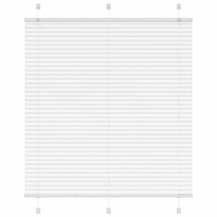 vidaXL Plissé rolgordijn 115x100cm stofbreedte 114,4cm, Huis en Inrichting, Stoffering | Gordijnen en Lamellen, Wit, Nieuw, Verzenden