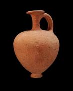 Oud-Romeins Vroeie Romeinse vaas - amphora-achtig - 400, Antiek en Kunst