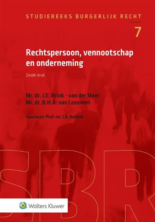 Rechtspersoon, vennootschap en onderneming, 9789013166835, Boeken, Studieboeken en Cursussen, Zo goed als nieuw, Verzenden