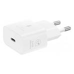 USB C snellader | Samsung (1x USB C, 25W, GaN, Wit), Verzenden, Nieuw