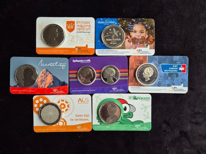 Nederland. Coin Card 2018/2023 (7 stuks) (Zonder, Postzegels en Munten, Munten | Europa | Euromunten
