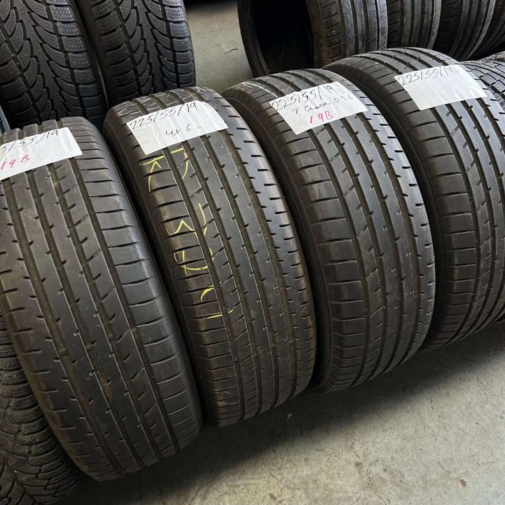 4 x Toyo Proxes R36 225-55-19 Zomerbanden 6mm, Auto-onderdelen, Banden en Velgen, 19 inch, Zomerbanden, 225 mm, Personenwagen
