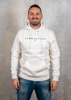 -30% Tommy Hilfiger  Tommy Hilfiger Reg linear logo hoodie e, Kleding | Heren, Verzenden, Nieuw, Grijs
