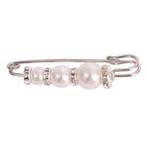 Fako Bijoux® - Sierspeld / Sjaalspeld - Parels & Strass -, Verzenden, Nieuw
