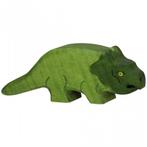 Holztiger - Houten Dieren - Dinosaurus Protoceratops - 11 cm, Nieuw