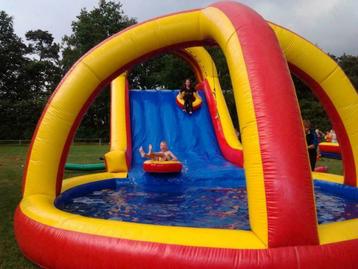 Waterattracties te huur!  Tobbedansbaan &amp; Buikschuifbaan beschikbaar voor biedingen