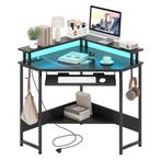 LIVSK Hoekbureau - Driehoekig Ontwerp - Ingebouwd Oplaadstat, Verzenden, Nieuw