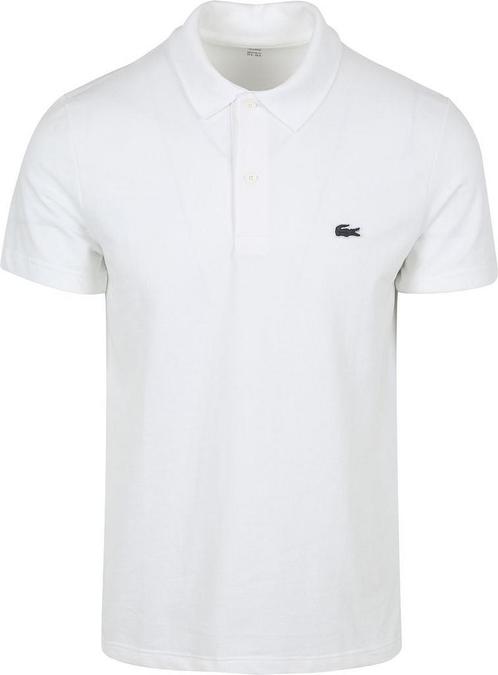 Lacoste Poloshirt Breathable Wit maat 3XL Heren, Kleding | Heren, Polo's, Wit, Nieuw, Overige maten, Verzenden