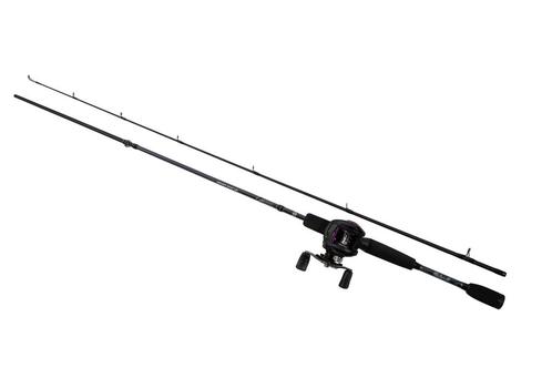 Abu Garcia Genike Low Profile Reel Combo LH 1,98m (10-30g), Watersport en Boten, Hengelsport | Algemeen, Nieuw, Verzenden