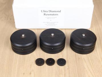 Shun Mook Ultra Diamond highend audio Resonators set of 3 beschikbaar voor biedingen