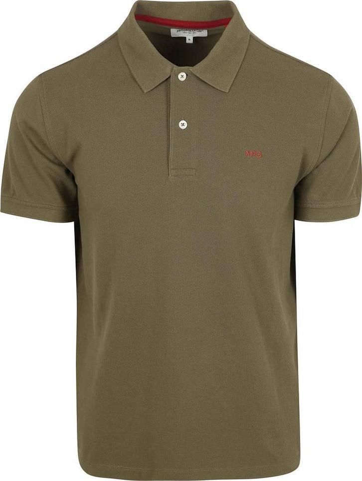 McGregor Piqué Polo Olijfgroen maat 3XL Heren, Kleding | Heren, Polo's, Nieuw, Overige maten, Verzenden