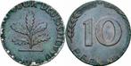 Duitsland Brd 10 Pfennig 1950 D auf 1 Pfennig Schroetling..., Postzegels en Munten, Munten | Europa | Niet-Euromunten, Verzenden