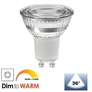 GU10 LED Spot Dim To Warm | 3,6 Watt | Direct leverbaar beschikbaar voor biedingen