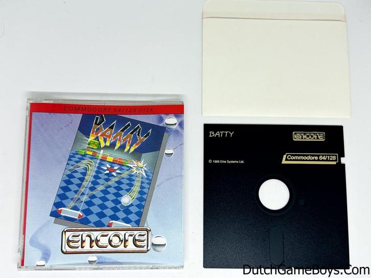 Commodore C64 - Batty - 5,25 Disk, Spelcomputers en Games, Games | Overige, Gebruikt, Verzenden
