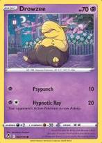 Drowzee 060/195 Silver Tempest, Ophalen of Verzenden, Nieuw, Losse kaart, Foil