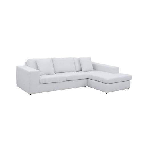 Loungebank Lelystad - loungebanken - Wit, Huis en Inrichting, Banken | Sofa's en Chaises Longues, Nieuw, Stof