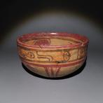 Maya Terracotta Kom. 650 - 900 n.Chr. 15 cm diameter. Spaans